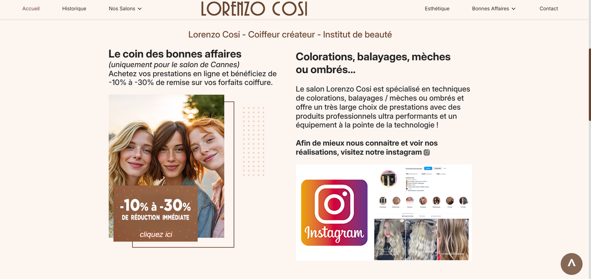 Site Web https://www.lorenzo-cosi.com/