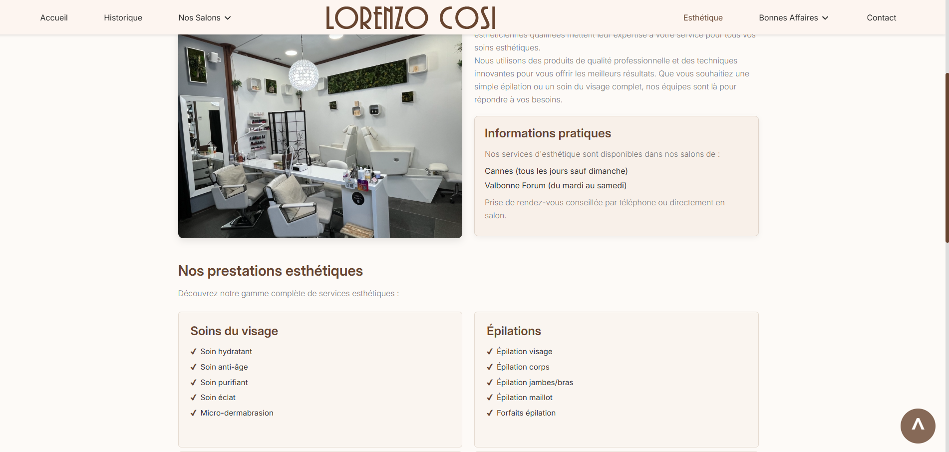 Site Web https://www.lorenzo-cosi.com/