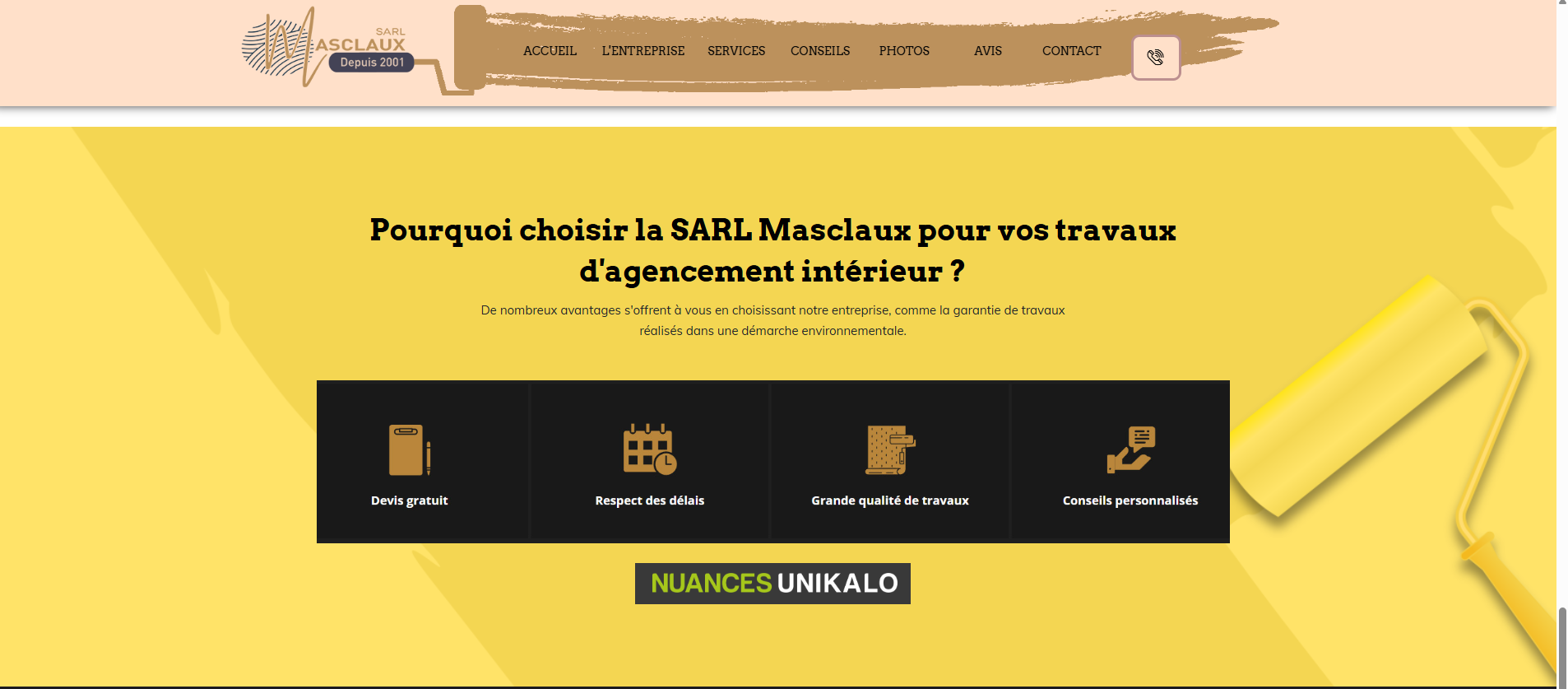 Site Web https://www.platrerie-peinture-masclaux.fr/